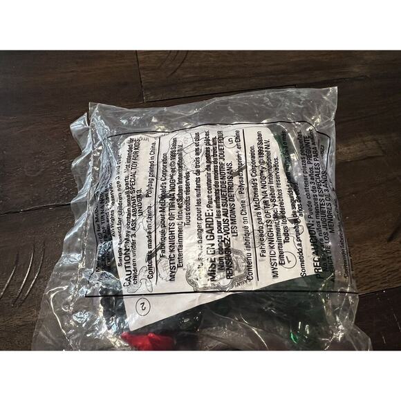 Disney 1999 Mystic Knights #8 Lugad McDonald’s Happy Meal Toy New Sealed Bag - Picture 6 of 6